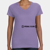 Women's V-Neck Fine Jersey Tee Thumbnail