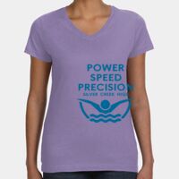 Women's V-Neck Fine Jersey Tee Thumbnail