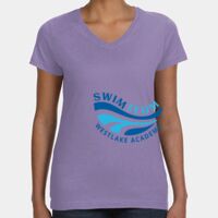 Women's V-Neck Fine Jersey Tee Thumbnail