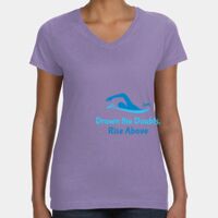 Women's V-Neck Fine Jersey Tee Thumbnail
