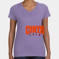 Women's V-Neck Fine Jersey Tee Thumbnail