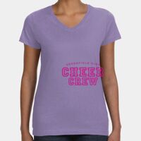Women's V-Neck Fine Jersey Tee Thumbnail
