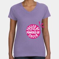Women's V-Neck Fine Jersey Tee Thumbnail