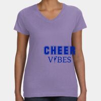 Women's V-Neck Fine Jersey Tee Thumbnail
