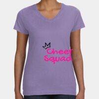 Women's V-Neck Fine Jersey Tee Thumbnail