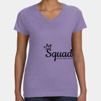 Women's V-Neck Fine Jersey Tee Thumbnail