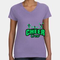 Women's V-Neck Fine Jersey Tee Thumbnail