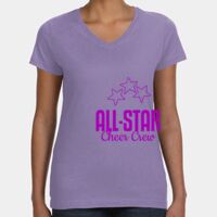 Women's V-Neck Fine Jersey Tee Thumbnail