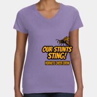 Women's V-Neck Fine Jersey Tee Thumbnail