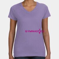 Women's V-Neck Fine Jersey Tee Thumbnail