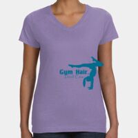Women's V-Neck Fine Jersey Tee Thumbnail
