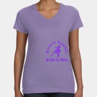 Women's V-Neck Fine Jersey Tee Thumbnail