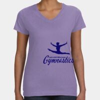 Women's V-Neck Fine Jersey Tee Thumbnail
