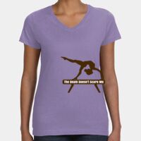 Women's V-Neck Fine Jersey Tee Thumbnail
