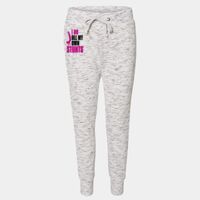 Melange Fleece Women's Jogger Pants Thumbnail
